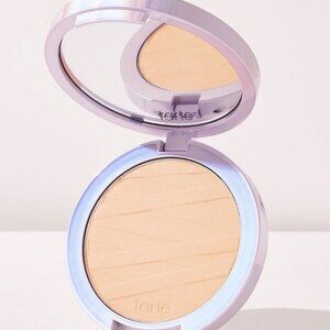 New in Box- Tarte Face Tape Compact Powder Foundation - 27S Light- Medium Sand